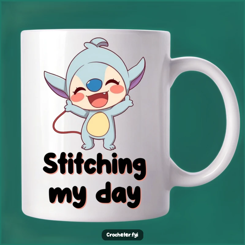 Funny Stitch Master Mug: Lively Crafter's Technique Demo, Perfect Gift