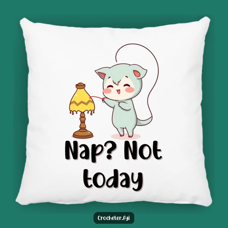 Cozy Funny Mischief Pillow: Cuddle Up with Playful Designs