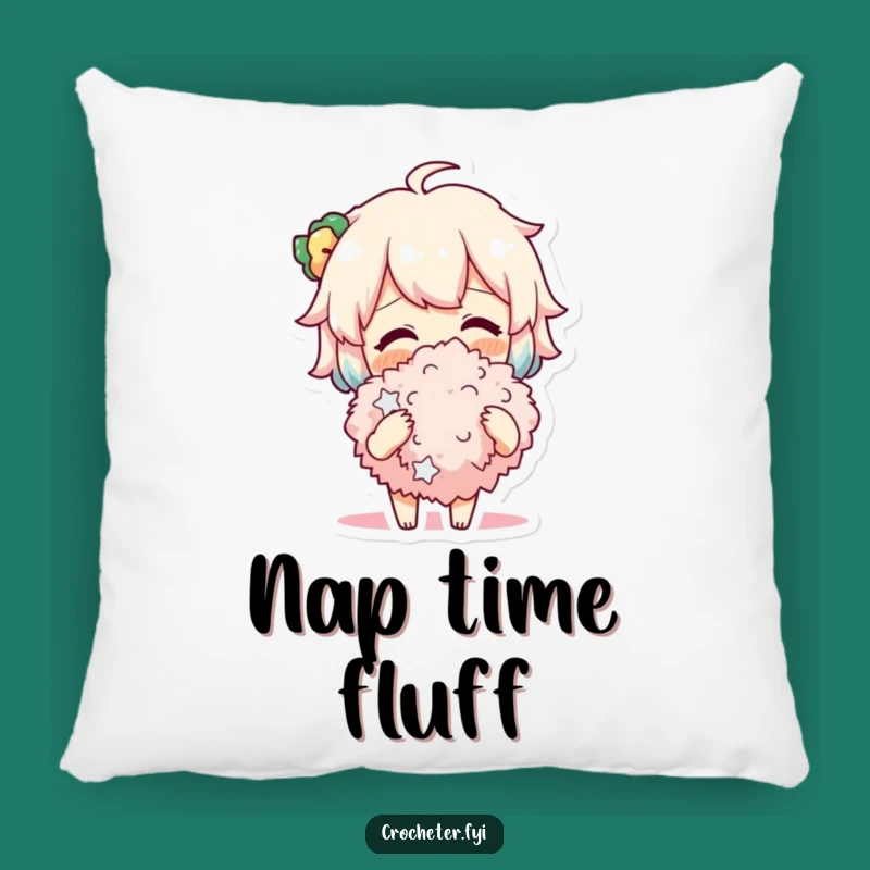 Funny Pom-Pom Maker Pillow: Cheerful Crafter Funny Gift for Cozy Craft Spaces