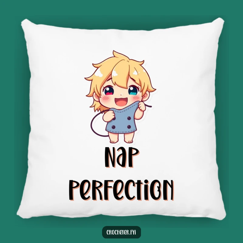 Funny Stitch Pride Pillow: Happy Design, Cute Funny Gift for Crafters