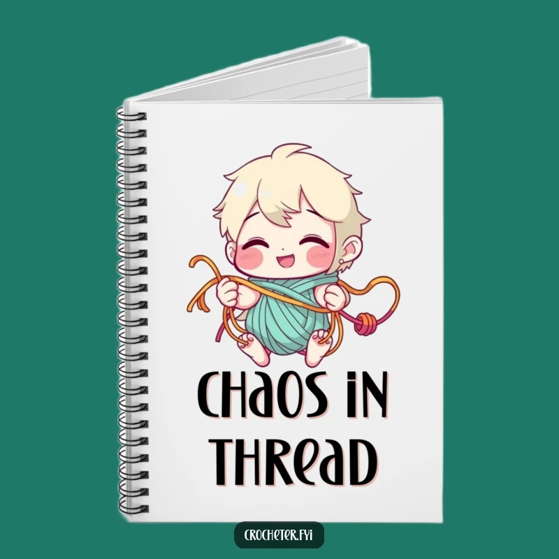 Funny Yarn Tangler Notebook: Playful Crafter Funny Gift for Yarn Ideas