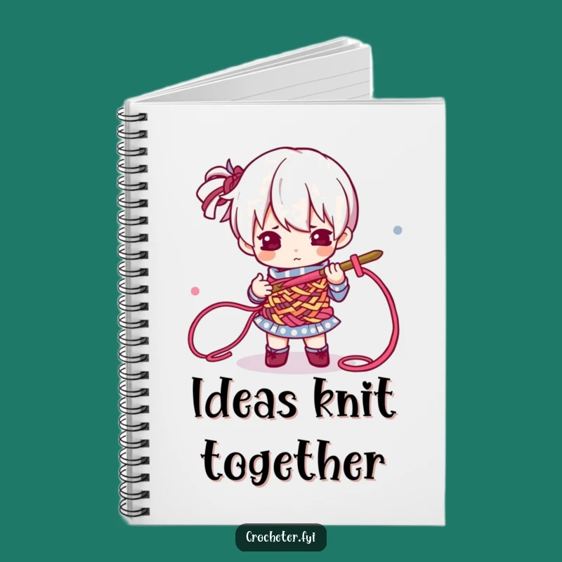Funny Crochet Master Notebook: Durable Determined Crafter Funny Gift for Yarn Ideas