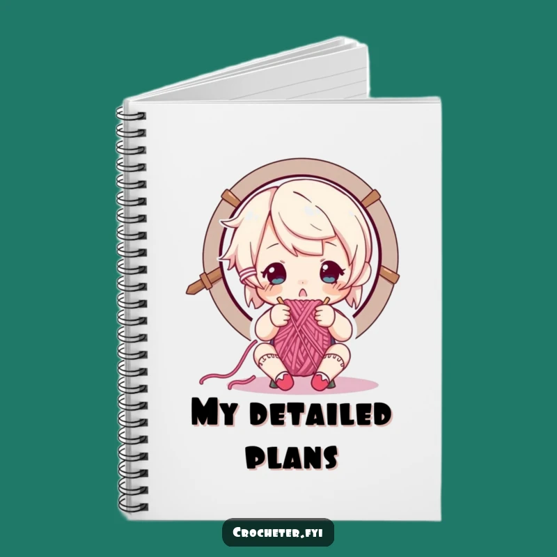 Funny Focused Knitter Notebook: Project Planner, Excellent Funny Gift!