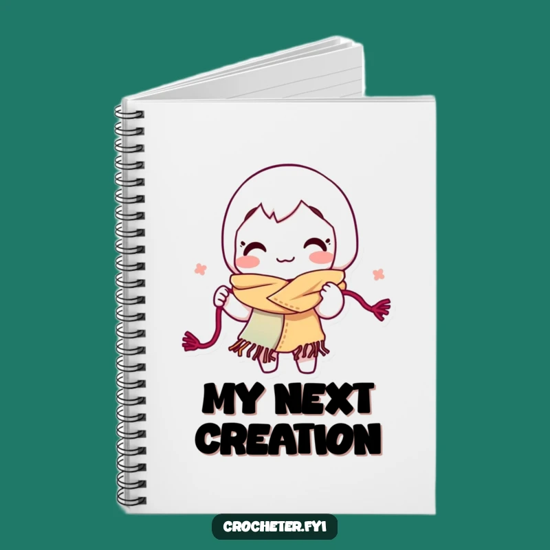 Funny Yarn Looping Notebook: Energetic Crafter Journal Pages